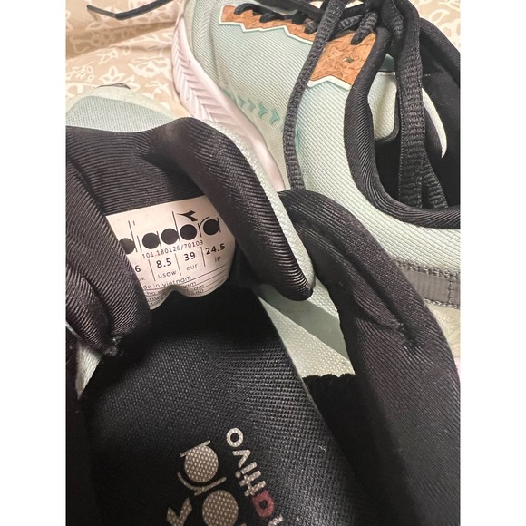 Diadora MYTHOS BLUSHIELD VOLO 3 W ACBC DUSTY AQUA GREEN SIZE 8.5 - Picture 9 of 10